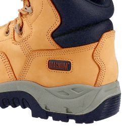 Magnum Precision Sitemaster Metal Free  Safety Boots Honey Size 6