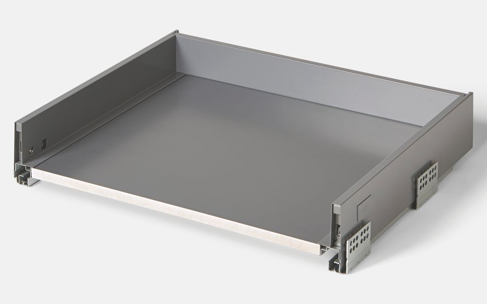 Essentials Soto Standard Drawer Box Matt Grey 600mm - Screwfix