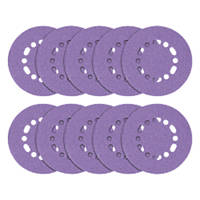 Trend AB/150/180A  Random Orbit Sanding Discs Punched 150mm 180 Grit 10 Pack