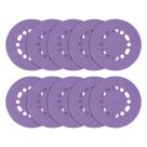 Trend  AB/150/180A 180 Grit 12-Hole Punched Multi-Material Sanding Discs 150mm 10 Pack