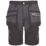 Site Kirksey Shorts Grey/Black 32" W