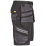 Site Kirksey Shorts Grey/Black 32" W