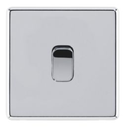 Arlec  10A 1-Gang Intermediate Switch Polished Chrome