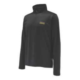 Stanley FatMax Napier 1/4 Zip Fleece Black Medium 38" Chest
