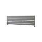 Ximax Oceanus 445mm x 1500mm 2515BTU Silver Horizontal Designer Radiator