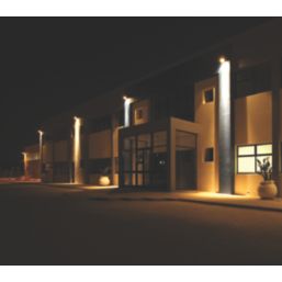 4lite  Outdoor LED Floodlight Black 30W 2475lm 2 Pack