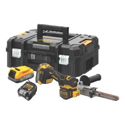 DEWALT DCM200E2T-GB 0.5" 18V 2 x 1.7Ah Li-Ion XR Brushless Cordless Band File