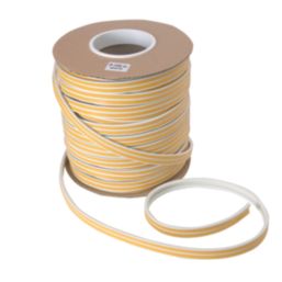 Stormguard  EPDM Rubber P Weatherstrip White 100m
