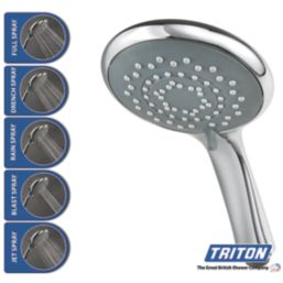 Triton Adam Shower Kit Chrome