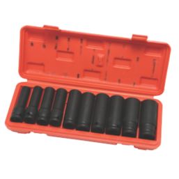 Hilka Pro-Craft  1/2" Drive Deep Impact Socket Set 10 Pcs