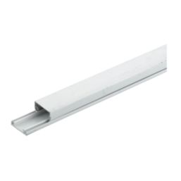 Tower uPVC White Mini Trunking 25mm x 16mm x 2m