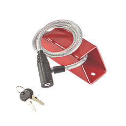 Mottez Wall Lock Anchor Red One Size 50mm