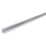 Fibo Profile J Shape End Chrome 2400mm x 10mm