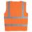 Pro RTX High Visibilty  Waistcoat Orange Large 44" Chest
