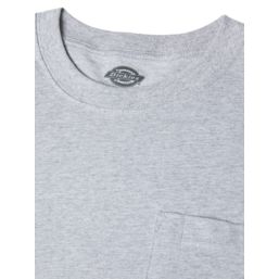 Dickies  Long Sleeve T-Shirt Heather Grey Large 23" Chest