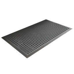 COBA Europe Worksafe Anti-Slip Floor Mat Black 1.5m x 0.9m x 12mm