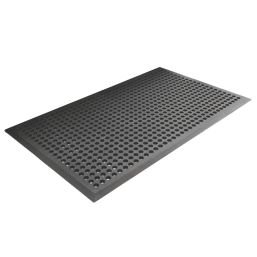 COBA Worksafe Anti-Slip Floor Mat Black 1.5m x 0.9m x 12mm