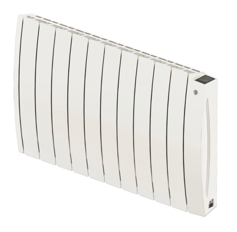 Agadon Panio Designer Panel Radiator 1500 x 595 mm Textured Black - 3280 BTU - 10 Year Guarantee