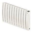 Acova Taiga 1500W Electric Aluminium Horizontal Radiator 575mm x 909mm White 5118BTU