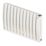 Acova Taiga 1500W Electric Aluminium Horizontal Radiator 575mm x 909mm White 5118BTU