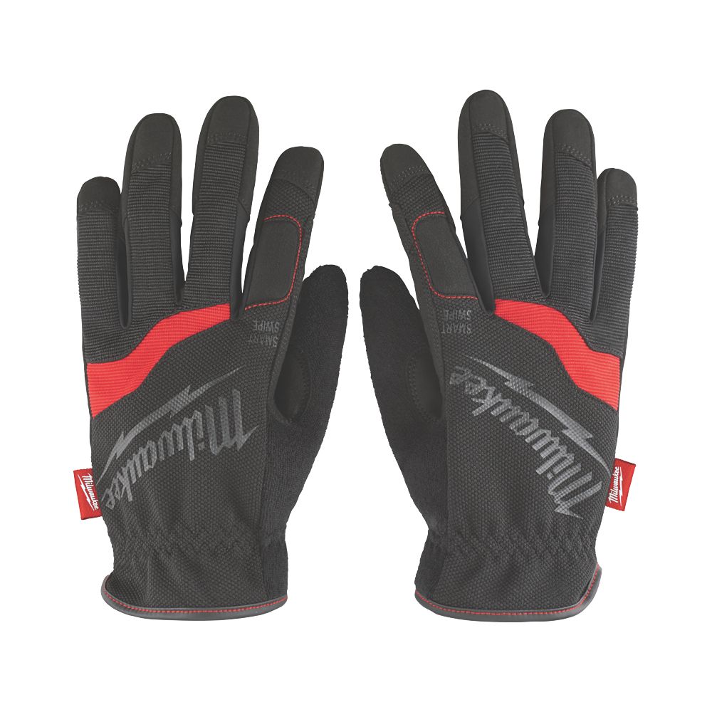 Milwaukee Free-Flex Gloves Black Medium