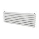 Ximax Fortuna Duplex 410mm x 1200mm 3034BTU White Horizontal Designer Radiator