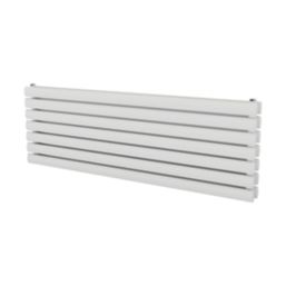 Ximax Fortuna Duplex 410mm x 1200mm 3034BTU White Horizontal Designer Radiator