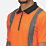Regatta Pro Hi-Vis Polo Shirt Orange / Navy Small 38" Chest
