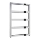 Reina 740mm x 550mm 614BTU Chrome Flat Designer Towel Radiator