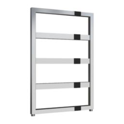 Reina 740mm x 550mm 614BTU Chrome Flat Designer Towel Radiator