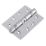 Smith & Locke  Polished Chrome Grade 11 Fire Rated Ball Bearing Door Hinges 102mm x 76mm 3 Pack