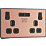British General Evolve 13A 2-Gang SP Switched Socket + 3.1A 2-Outlet Type A USB Charger Copper with Black Inserts