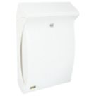 Burg-Wachter Swing Post Box White Painted Finish