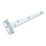 Smith & Locke Zinc-Plated Tee Hinges 204mm 2 Pack