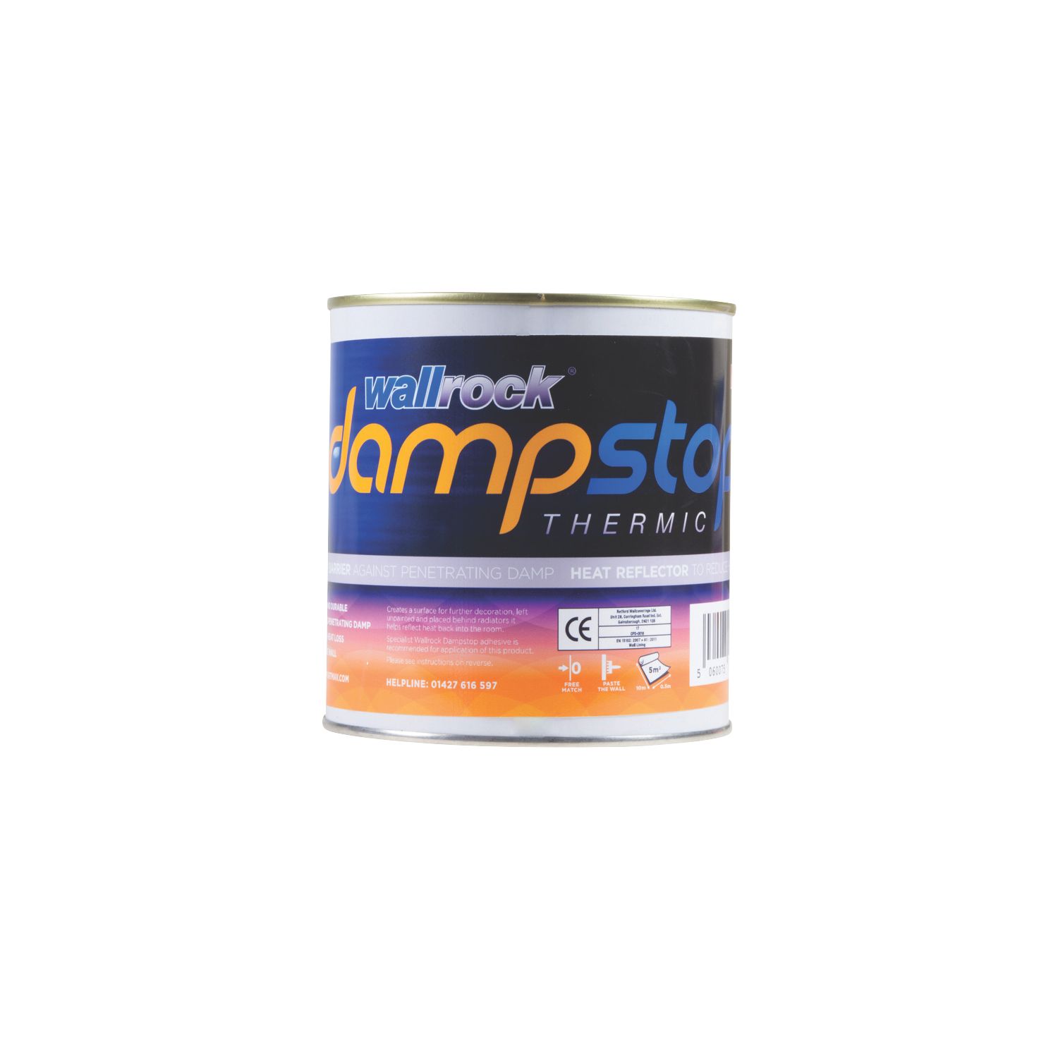 Wallrock Dampstop Thermic Wallpaper Paste 1 Roll Pack (819VT)