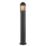 Saxby Louvre 1000mm Outdoor Bollard Matt Black With Photocell Sensor
