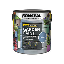 Ronseal Garden Paint Matt Cornflower 2.5Ltr