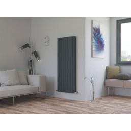 Ximax 1500mm x 595mm 4532BTU Anthracite Vertical Designer Radiator