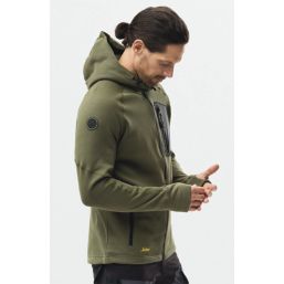 Snickers 8041 FlexiWork Hoodie Khaki Green 2X Large 52" Chest