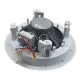 Labgear 6.5" 6W RMS Wired 2-Way Ceiling Speaker White