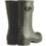 Hunter  Size 10  Dark Olive Non Safety Wellies