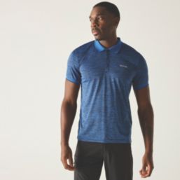 Regatta Remex II Polo Shirt Olympian Blue Large 43.3" Chest