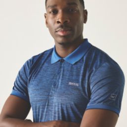 Regatta Remex II Polo Shirt Olympian Blue Large 43.3" Chest