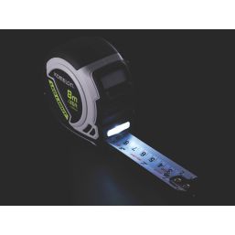 Komelon LED Light 8m Tape Measure