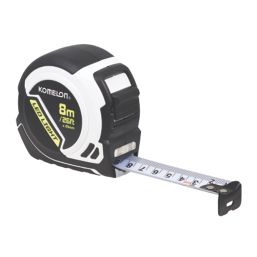 Komelon LED Light 8m Tape Measure