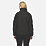 Regatta Dover Womens Fleece-Lined Waterproof Jacket Black Size 12