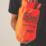 Regatta Pro Hi Vis Packaway Trousers Elasticated Waist Orange X Large 40" W 32" L