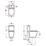 Ideal Standard i.life B Soft-Close Close Coupled Toilet Pack Dual-Flush 6/4Ltr