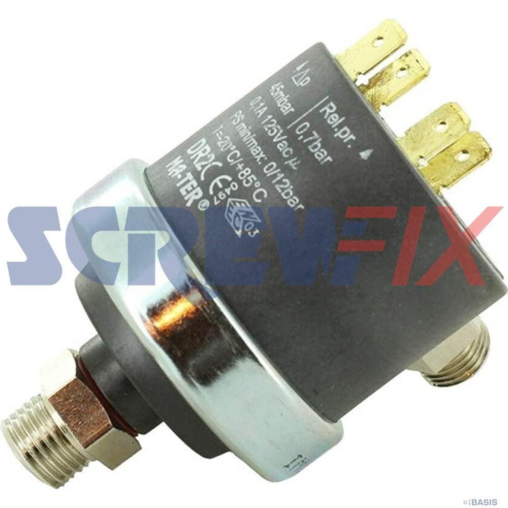 Vokera B81510 Pressure Switch Screwfix