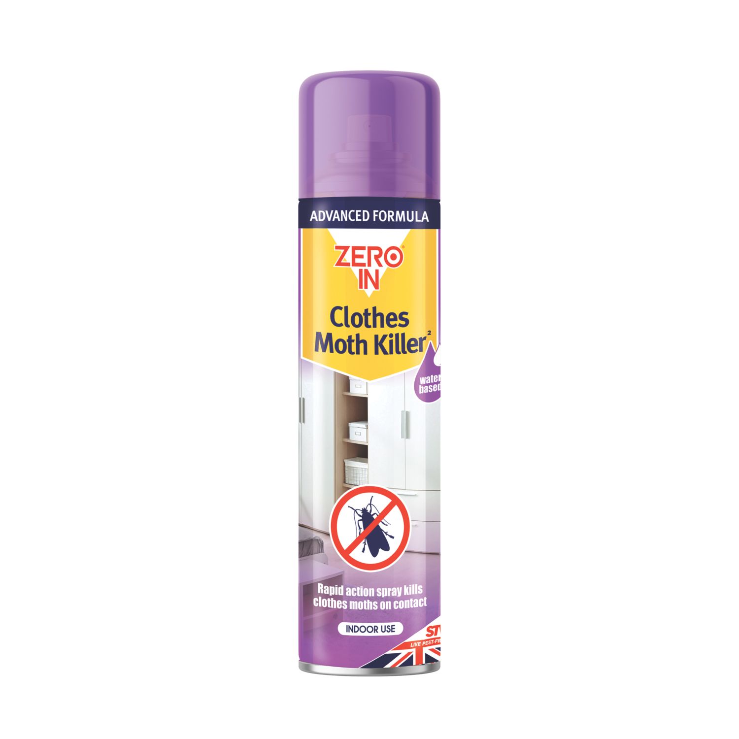 Zero In Clothes Moth Killer 300ml (820KH)